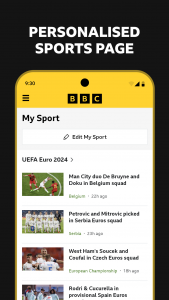 اسکرین شات برنامه BBC Sport - News & Live Scores 6