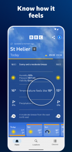 اسکرین شات 5 برنامه BBC Weather