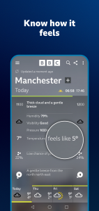 اسکرین شات برنامه BBC Weather 4