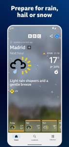 اسکرین شات 6 برنامه BBC Weather