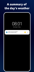اسکرین شات 2 برنامه BBC Weather