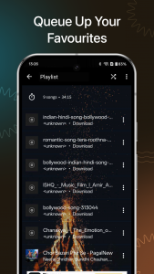 اسکرین شات 5 برنامه My Photo Music Player