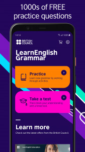 اسکرین شات برنامه LearnEnglish Grammar 1