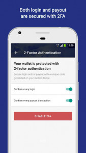 اسکرین شات برنامه Bytecoin Wallet. Store, send & receive BCN coin 5