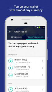 اسکرین شات برنامه Bytecoin Wallet. Store, send & receive BCN coin 4
