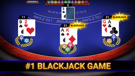 اسکرین شات بازی Blackjack 21: online casino 1