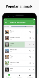 اسکرین شات برنامه Bird and Animal soundboard 3