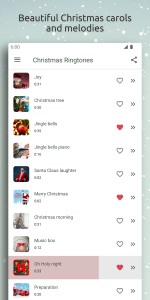 اسکرین شات 1 برنامه Christmas ringtones