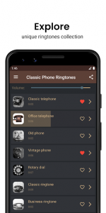 اسکرین شات برنامه Classic Phone Ringtones 6