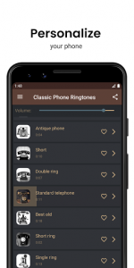 اسکرین شات برنامه Classic Phone Ringtones 5