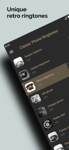 اسکرین شات 1 برنامه Classic phone ringtones