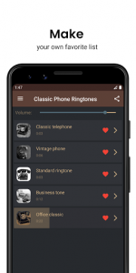 اسکرین شات برنامه Classic Phone Ringtones 4