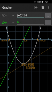 اسکرین شات برنامه Grapher - Equation Plotter & Solver 1