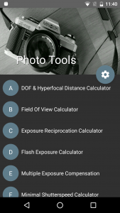 اسکرین شات برنامه Photo Tools 1