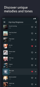 اسکرین شات 2 برنامه Hip-Hop Ringtones