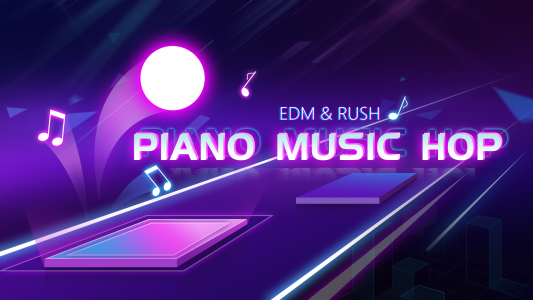 اسکرین شات 5 بازی Piano Music Hop: EDM Rush!