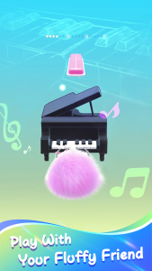 اسکرین شات بازی Fluffy Ball: Music Hop Game 2