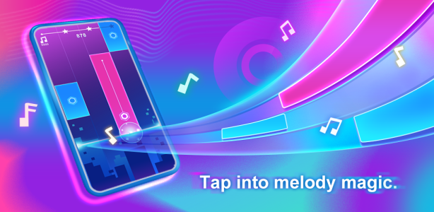 اسکرین شات 7 بازی Piano Fire 2: Slide Challenge