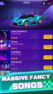 اسکرین شات 1 بازی Music Racer : Beat Racing GT