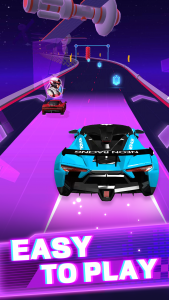 اسکرین شات بازی Music Racer : Beat Racing GT 2