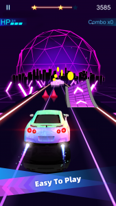 اسکرین شات بازی Music Racing GT: EDM & Cars 1
