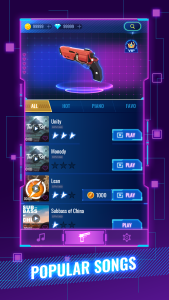 اسکرین شات 1 بازی Rhythm Fire-EDM Shooting Game