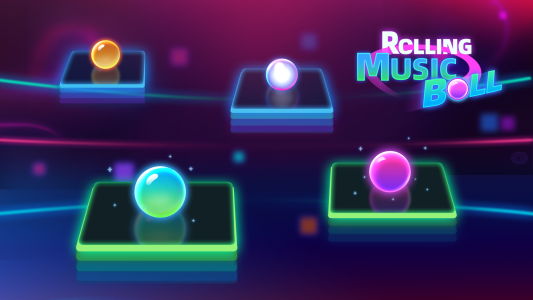 اسکرین شات 8 بازی Rolling Music Ball: EDM Rush
