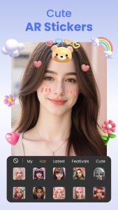 اسکرین شات 7 برنامه Makeup Camera & Selfie Editor