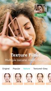 اسکرین شات 2 برنامه Beauty Camera with PhotoEditor