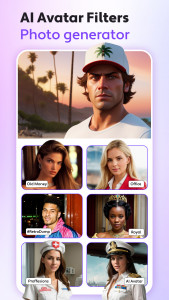 اسکرین شات 8 برنامه Hair Editor, Hair Cut Filter