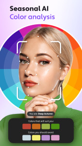 اسکرین شات 2 برنامه Hair Editor, Hair Cut Filter