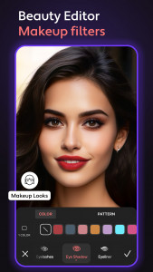 اسکرین شات برنامه Hair Editor, AI Makeup Filters 8