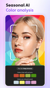 اسکرین شات 5 برنامه Hair Editor, Hair Cut Filter