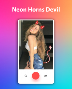 اسکرین شات برنامه Neon Horns Devil Editor Crown 2