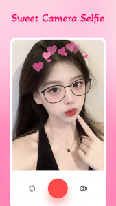 اسکرین شات 7 برنامه Sweet Camera Selfie
