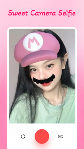 اسکرین شات 2 برنامه Sweet Camera Selfie