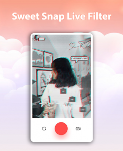 اسکرین شات برنامه Sweet Snap Live Filter - Snap Cat Face Camera 6