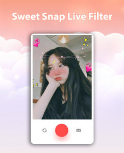 اسکرین شات برنامه Sweet Snap Live Filter - Snap Cat Face Camera 2