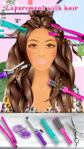 اسکرین شات 3 بازی Makeup Beauty Salon Game Girls