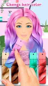 اسکرین شات 4 بازی Makeup Beauty Salon Game Girls