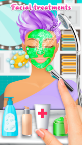 اسکرین شات 2 بازی Makeup Beauty Salon Game Girls