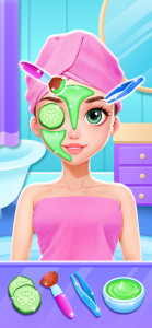 اسکرین شات 1 بازی Beauty Salon Games for Girls