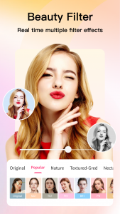 اسکرین شات برنامه Selfie Camera - Beauty Camera 3