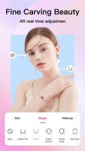 اسکرین شات 5 برنامه Selfie Camera - Beauty Camera