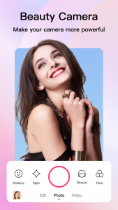 اسکرین شات برنامه Selfie Camera - Beauty Camera 1