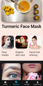 اسکرین شات 4 برنامه Skincare and Face Care Routine