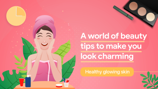 اسکرین شات 1 برنامه Skincare and Face Care Routine