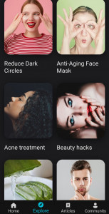 اسکرین شات 5 برنامه Skincare and Face Care Routine