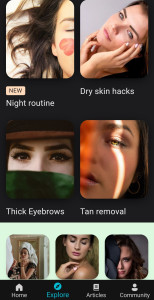 اسکرین شات 6 برنامه Skincare and Face Care Routine
