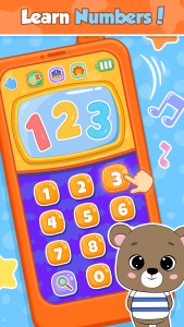 اسکرین شات 1 بازی Toy Phone Baby Learning games